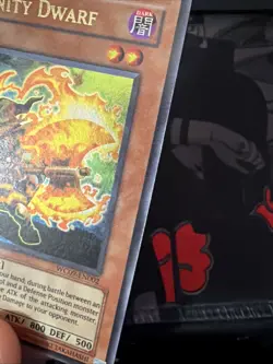 Infernity Dwarf WC09-EN002 Limited Edition Ultra Rare LP - Image 5