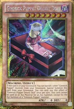 Gimmick Puppet Dreary Doll PGLD-EN001 Unlimited Gold Rare LP - Image 1