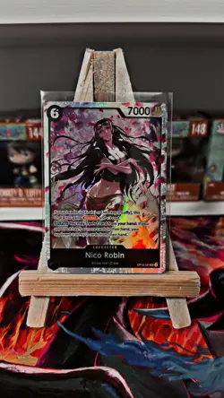 One Piece TCG Nico Robin SR Legacy of the Master OP12-087 NM English - Image 1