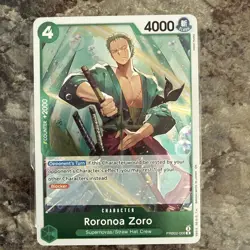 One Piece TCG The Best Vol. 2 PRB-02 - Roronoa Zoro R PRB02-006 - English NM - Image 1