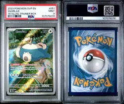 Pokemon TCG - Snorlax SVP151 151 Promo - PSA 9 Mint #51 English Scarlet & Violet - Image 2