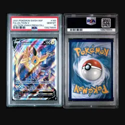 2021 POKEMON JOLTEON V ALTERNATE ART PROMO SWSH183 #183 183 PSA 10 - Image 3
