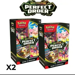 Pokemon Perfect Order Booster Bundle Boxes (2 Boxes) - Presale - Image 1