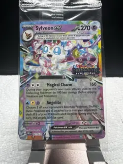 Pokemon TCG Sylveon ex 041/131 Stamped Promo Sealed NM - Image 1