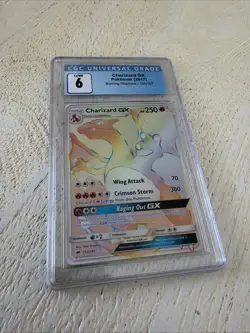 Pokemon Charizard GX Burning Shadows Secret Rare #150 CGC 6.0 - Image 1