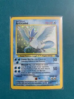 Pokemon TCG Articuno Fossil 2/62 Holo 1999-2000 - NM - Image 1