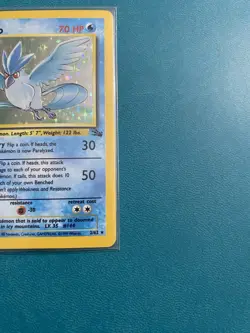Pokemon TCG Articuno Fossil 2/62 Holo 1999-2000 - NM - Image 4