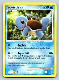 Squirtle 112/132 Normal Secret Wonders MP - Pokemon TCG - Image 1