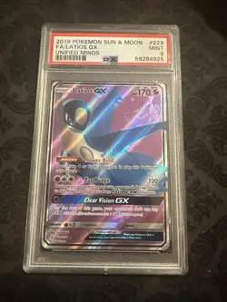 Pokemon Latios GX 223/236 PSA 9 S&M Unified Minds PSA 9 Mint - Image 1