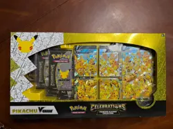 Pokemon Celebrations 25th Anniversary Pikachu V-union Premium Playmat Collection - Image 1