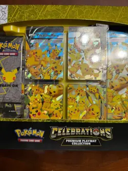 Pokemon Celebrations 25th Anniversary Pikachu V-union Premium Playmat Collection - Image 3
