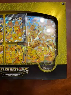 Pokemon Celebrations 25th Anniversary Pikachu V-union Premium Playmat Collection - Image 4