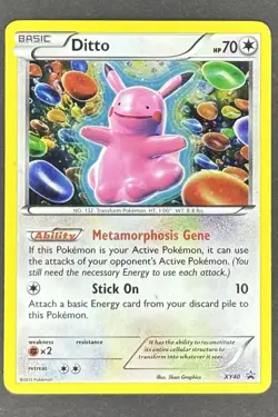 Ditto XY40 Pokemon TCG XY Holo - Image 1