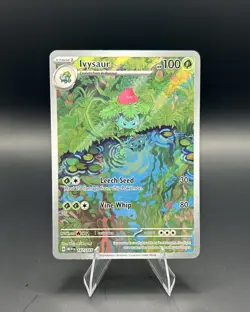 Pokemon Sv: 151 Ivysaur 167/165 Illustration Rare - Image 1