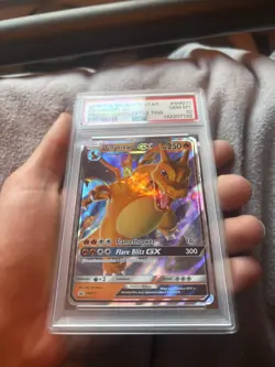 Pokemon Charizard GX SM211 Black Star Promo Holo Hidden Fates Tins PSA 10 - Image 1