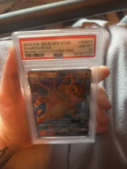 Pokemon Charizard GX SM211 Black Star Promo Holo Hidden Fates Tins PSA 10 - Image 3