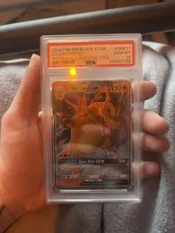 Pokemon Charizard GX SM211 Black Star Promo Holo Hidden Fates Tins PSA 10 - Image 4