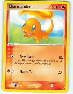 Charmander - 48/100 Crystal Guardians - Pokemon TCG - 2006 - Image 1