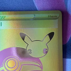 Pokemon Poke Ball SWSH146 Celebrations Promo Gold Ultra Premium - Image 4