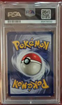 2000 Pokemon Rocket 1st Edition Dark Vaporeon PSA 8 - Image 2