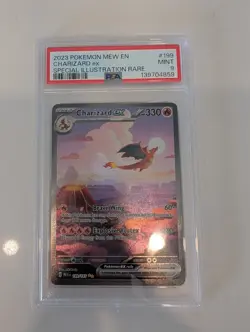 2023 POKEMON SV 151 #199/165 CHARIZARD EX SPECIAL ILLUSTRATION RARE PSA 9 MINT - Image 1