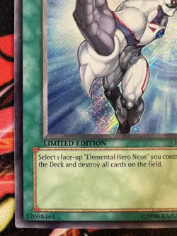 Yu-Gi-Oh! TCG Wrath of Neos Hidden Arsenal HA01-EN027 Limited Secret Rare - Image 5