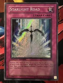 YUGIOH STARLIGHT ROAD SECRET RARE DPCT-EN004 LIMITED EDITION NM - Image 1
