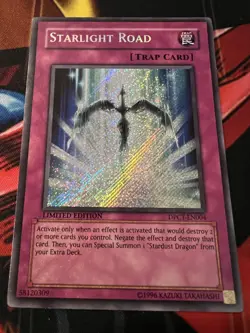 YUGIOH STARLIGHT ROAD SECRET RARE DPCT-EN004 LIMITED EDITION NM - Image 2