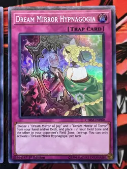 Yugioh 1st Ed CHIM-EN090 Dream Mirror Hypnagogia 3x Super Rare NM - Image 4