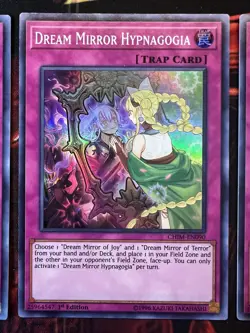 Yugioh 1st Ed CHIM-EN090 Dream Mirror Hypnagogia 3x Super Rare NM - Image 5