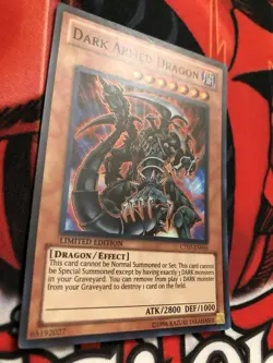 Yugioh Dark Armed Dragon CT07-EN016 Super Rare Limited Edition NM - Image 4