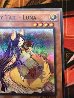 Yugioh! TCG Fairy Tail-Luna 1st Edition MACR-EN038 NM Super Rare - Image 3