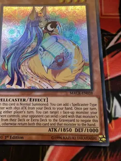 Yugioh! TCG Fairy Tail-Luna 1st Edition MACR-EN038 NM Super Rare - Image 4