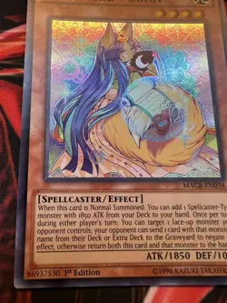 Yugioh! TCG Fairy Tail-Luna 1st Edition MACR-EN038 NM Super Rare - Image 5