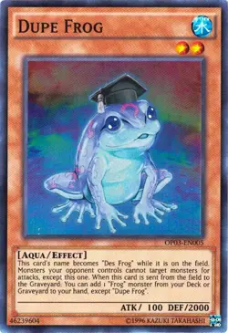 Dupe Frog-Super Rare - Unlimited - OP03-EN005 - OTS Tournament Pack 3 - NM - Image 1