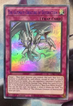 Yugioh - The Ultimate Creature Of Destruction LDS2-EN030 1st Ultra (Purple) NM - Image 2