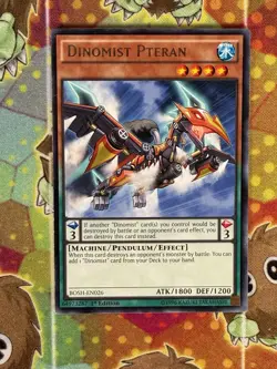 Yugioh Dinomist Pteran BOSH-EN026 Single - Image 1