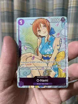 One Piece TCG - O-Nami OP05-062 Dash Pack Collection English Card RARE! LP! - Image 1