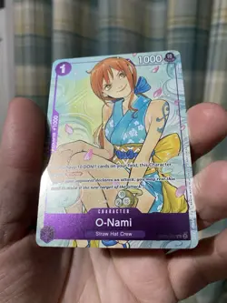 One Piece TCG - O-Nami OP05-062 Dash Pack Collection English Card RARE! LP! - Image 3