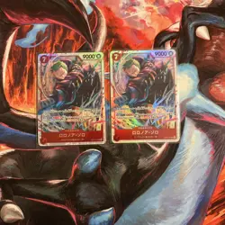 One Piece Roronoa Zoro EB04-007 SR EGGHEAD CRISIS Japanese (JP) x2 - Image 1