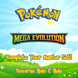 Pokemon - MEG - Mega Evolution - Reverse Holo + Holo Master Set - Pick Your Card - Image 1