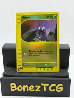 Grimer 79/147 Common Reverse Holo Aquapolis Pokemon Card - Image 1