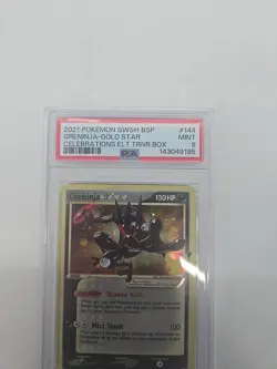 Pokemon Greninja Star SWSH144 SWSH: Sword & Shield Promo Cards Holo PSA 9 - Image 3