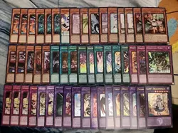 Yugioh 51 Card Branded Dragonmaid Deck Core Sheou Lady Mululu Cartesia - Image 1