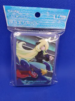 Pokemon TCG Cynthia and Garchomp 64 Card Sleeves Japanese Pokemon Center US Ship - Image 1