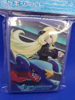 Pokemon TCG Cynthia and Garchomp 64 Card Sleeves Japanese Pokemon Center US Ship - Image 2
