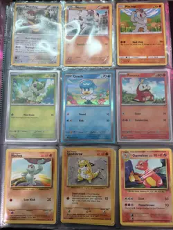 Pokemon Joblot Bundle Binder HP+ 90+ CARDS inside Mewtwo See description - Image 3