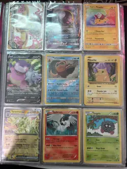 Pokemon Joblot Bundle Binder HP+ 90+ CARDS inside Mewtwo See description - Image 5