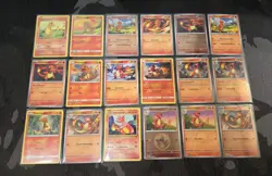 18 x Charmander, Charmeleon Pokemon Card Lot - Image 1