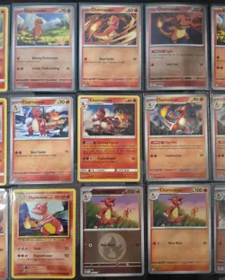 18 x Charmander, Charmeleon Pokemon Card Lot - Image 3